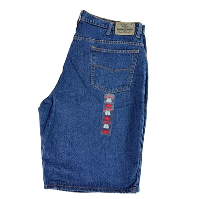 Pantalones Cortos de Denim Vintage Y2K Años 90 2000 Jordache Para Hombres Sueltos Patín 11 pulgadas Entrepierna 42 Foto 1 de 4