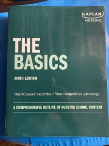 Kaplan Nursing The Basics 9th Edition LIKE NEW - Picture 1 of 3