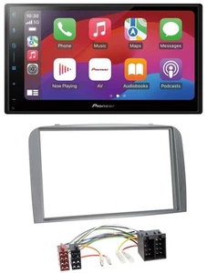 Pioneer DAB USB MP3 Bluetooth 2DIN Autoradio für Alfa Romeo 147 GT 00-10 silber - Bild 1 von 9