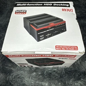Archie Portable HDD Docking Station for 3.5" & 2.5" Drives with Multi-Card Slots - Picture 1 of 3