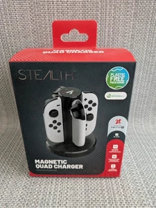 Cargador Cuádruple Magnético Stealth para Mandos Joy-Con Nintendo Switch 2 - Imagen 1 de 3
