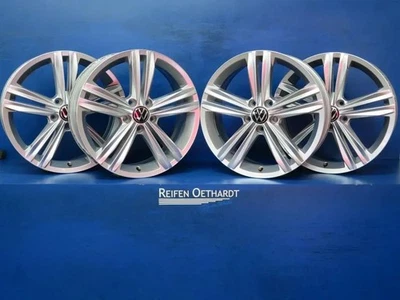 VW Tiguan Felgen 18 Zoll original 4x Alufelgen 5NA601025M VW Tiguan Allspace - Bild 1 von 4