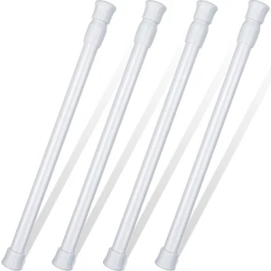 Paquete de 4 barras de seguridad para puertas correderas de vidrio correderas ajustables... - Imagen 1 de 8