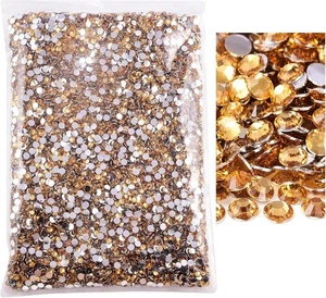 Blinginbox 25000pcs Flatback Rhinestones,Resin Non Hotfix Rhinestones Large Quan - Picture 1 of 5