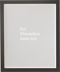 Jigsaw Puzzle Frame Tailor-Made for 'S 2000 Pieces Puzzle ONLY - Dark Brown - Ef - Picture 1 of 12