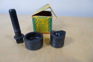 Greenlee No. 730 7/8" Round Radio Chassis Punch w Box Made in USA Vintage - Picture 1 of 5