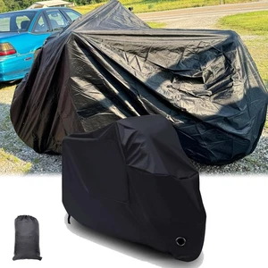 Motorcycle Cover XXXL Heavy Duty Waterproof Outdoor Snow Rain Dust UV Protector - Picture 1 of 11