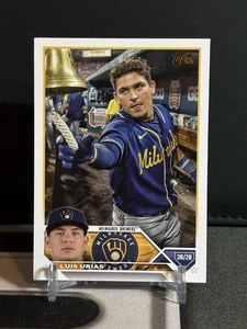 Espejo Dorado 2023 Topps Serie 1 Luis Urías Luis Urías #322 SSP Variación Imagen - Imagen 1 de 6