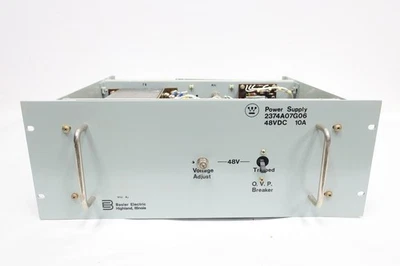 Westinghouse 2374A07G06 9073900-103 Power Supply 110/120v-ac 10a Amp 48v-dc - Image 1 of 4