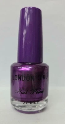 London Girl extra großer Nagellack inkl. Spiegel Metallic Perlenschimmer & Glitzer