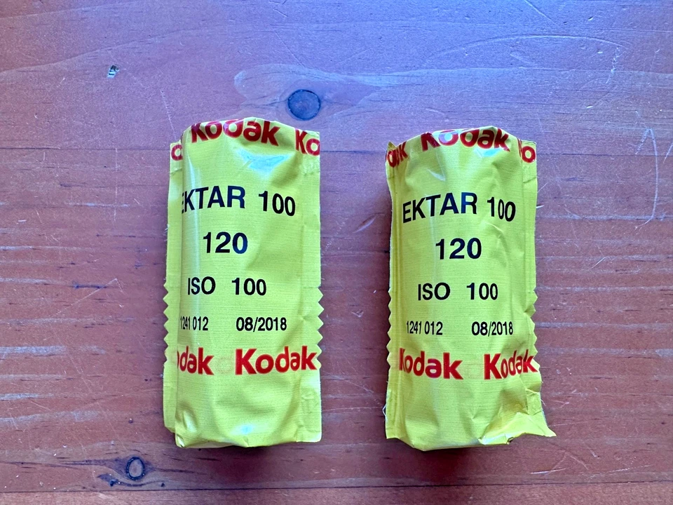 Expired Kodak Etkar 120mm Film 2018 - Image 1 of 1