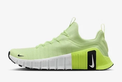 Nike Free Metcon 6 Workout Shoes Barely Volt White Black Men's Training NEW - Image 1 of 4