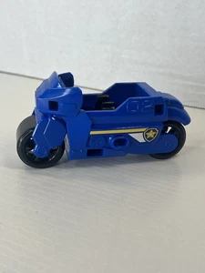 Paw Patrol Motor Pups Chase Deluxe Motorcycle Vehicle Spin Masters Preowned - Picture 1 of 5