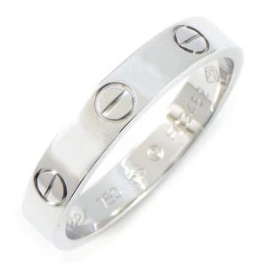 Cartier Ring Love Small Modell B4085156 Ehering Vis 750 Weißgold #56 US7,5 - Bild 1 von 7