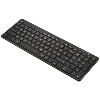 Renkforce RF-5799536 Kabellos Tastatur Deutsch, QWERTZ Schwarz Geräuscharme T... - Bild 1 von 4