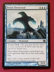 MAZOS DE DUELO Magic The Gathering jace vs chandra salmuera elemental tarjeta azul Magic The Gathering - Imagen 1 de 2