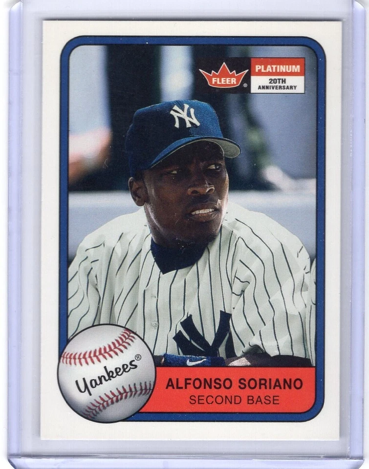 ALFONSO SORIANO 2001 Fleer Platinum #46 - YANKEES - Image 1 of 1
