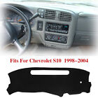 Custom Fit 1998-2004 Chevrolet S10 Car Dash Mat Cover Dashmat Dashboard 2.2L 4.3