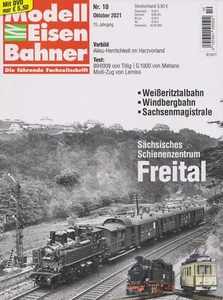 ModellEisenBahner 2021 Freital Sachsen Weißeritztalbahn Windbergbahn Harz - Bild 1 von 2