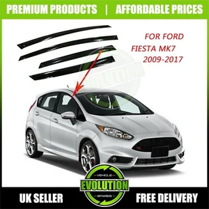 WIND REGEN RAUCHABWEISER VISIERE AUSSEN passend für FORD FIESTA MK7 2009-2017 - Bild 1 von 12