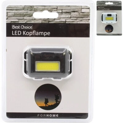 Lampe Frontale Réglable 2 LED 2 Modes 160 Lumen Lumière Jusqu'à 50 Mètres - Immagine 1 di 2