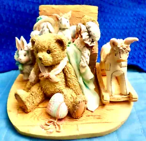 SELTEN SIGNIERT Cherished Teddies Christopher Old Friends Are The Best Friends 1991 - Bild 1 von 9