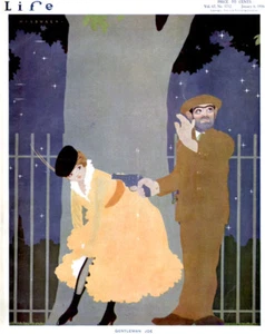 Life Gentleman Joe Mugger FLAPPER Willys Knight WILDHACK COVER Gibson Girl 1916 - Picture 1 of 9