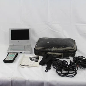 Cyberhome CH-LDV 7000B Portable DVD Player W/ Wall & Car Power Cords - Picture 1 of 8