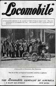 Anuncio impreso original The Locomobile Touring Car Chinatown San Francisco 1911 - Imagen 1 de 1
