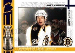 2003-04 Pacific Quest for the Cup Blue #7 Mike Knuble