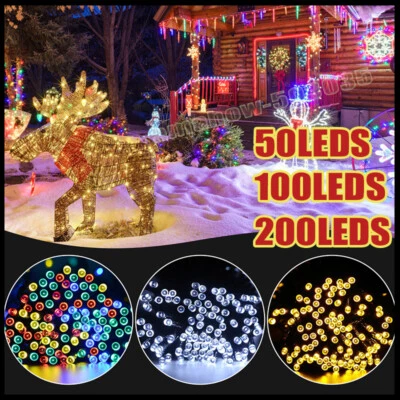 Berry Christmas LED Fairy String Lights Battery Operated Timer Indoor Outdoor /