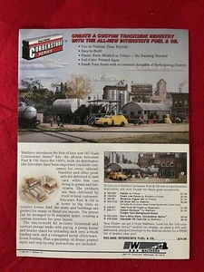 Vintage 1990 Walthers Cornerstone Model Train Print Ad American Millwork Ad Only - Picture 1 of 7