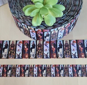 7/8 & 1.5" (1 YD) Haunted Mansion Ribbon Disney's Haunted Mansion Characters - Picture 1 of 1