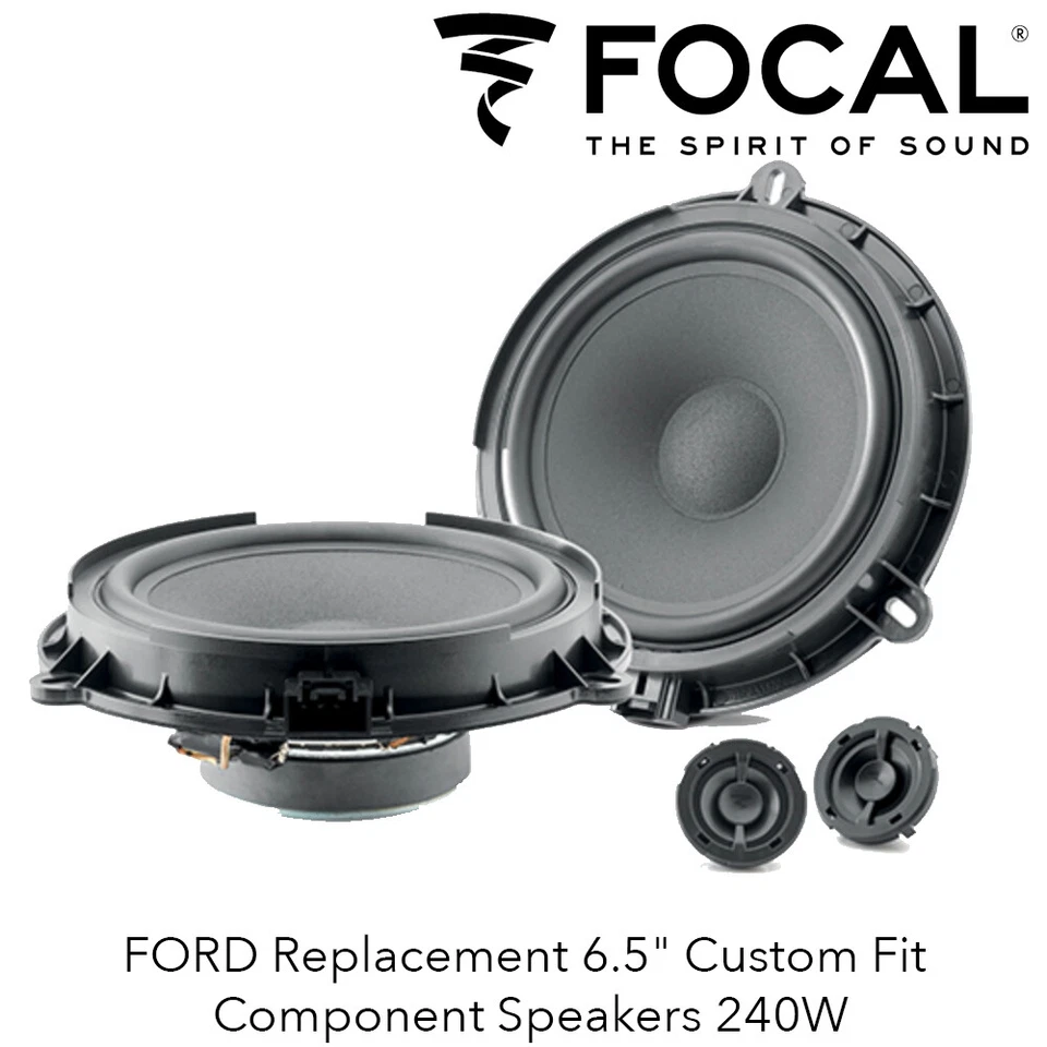 Focal ISFORD165 - FORD Transit Connect Replacement 6.5" Component Front Speakers - Image 1 of 1