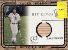 2001 Fleer Legacy Hit Kings #8 Roger Cedeno 