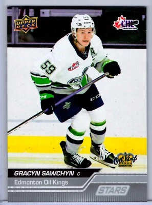 Gracyn Sawchyn Rookie 2023-24 Upper Deck CHL Stars #309 (RC) Florida Panthers - Image 1 of 2