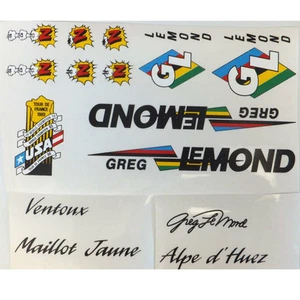 Juego completo de calcomanías Lemond vintage varios estilos - Imagen 1 de 3