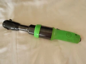 USED CHICAGO PNEUMATIC 3/8 IN POWER AIR TOOL RATCHET # 97259A GREEN NO BOX - Picture 1 of 12