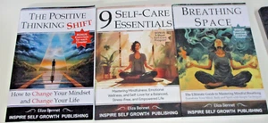 3 x Eliza Bennett - Positive Thinking Shift + 9 Self-Care Essentials + Breathing - Picture 1 of 14