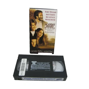 good will hunting vhs video tape movie robin williams ben affleck matt damon - Picture 1 of 2