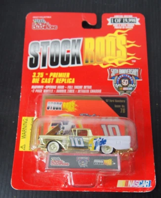 Ford Edsel Rudd 1958 #10 Racing Champions Stock Rods Gold #113 1998 50 aniversario Foto 1 de 3