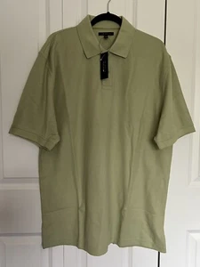 TWINHILL Men’s Celery Green Polo Golf Short Sleeved Shirt Size XL New with Tags - Picture 1 of 6