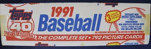 1991 Topps Baseball Complete Factory Sealed Box Set (792) - Picture 1 of 2