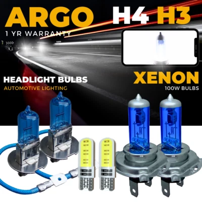 Fits VW Bora Headlight 1998-2005 Hid Xenon White Led Fog Side Light Bulbs 12v - Image 1 of 4