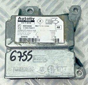 CALCULATEUR AIRBAG PEUGEOT 308 1.6 HDI 9665100080 610714900 RBG T7 C12 - Imagen 1 de 5
