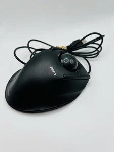 ELECOM PC USB Wired Trackball Mouse 8 button Ergonomics Black M-DT2URBK - Afbeelding 1 van 5