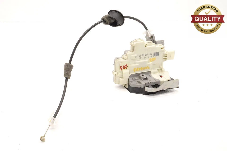 Actuador de bloqueo de pestillo de puerta delantera derecha Porsche Cayenne 2011-2018 OEM Foto 1 de 4