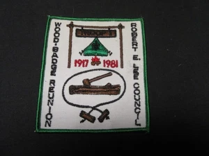 Robert E. Lee Council 1981 Wood Badge Reunion Patch TH2 - Picture 1 of 1