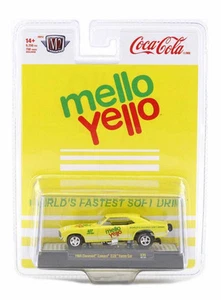 M2 Machines 1969 Chevrolet Camaro Z/28 Mello Yellow CocaCola A30 Release 30 1:64 - Bild 1 von 2