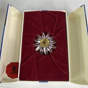 Swarovski SCS 1999 YELLOW DAISY Renewal Gift Never Used BRAND NEW in Box - Picture 1 of 3
